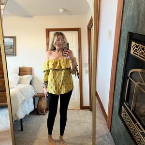 Sweet Wanderer Off Shoulder Top.